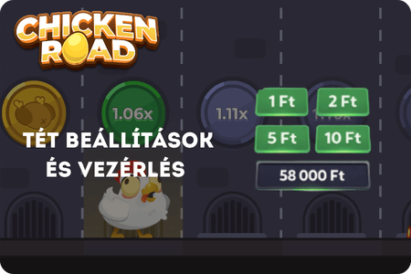 Chicken Road helyi beállítások